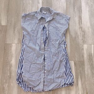 Madewell Cotton Button Shirtdress Size XS